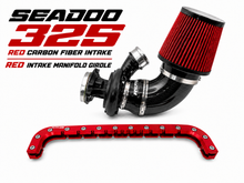 Load image into Gallery viewer, Sea-Doo 350 / 325 Carbon Fiber Cold Air Intake and Intake Manifold Girdle Combo