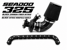 Load image into Gallery viewer, Sea-Doo 350 / 325 Carbon Fiber Cold Air Intake and Intake Manifold Girdle Combo