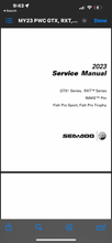 Load image into Gallery viewer, Sea Doo 2021 to 2023 RXPX RXTX GTX, RXT,  1630 ACE &amp; WAKE PRO, Fish PRO Sport, Fish PRO Trophy SPARK  Service &amp; Repair Manual &amp; DIAGNOSTIC AND FAULT CODES GENERAL PDF

